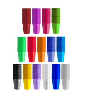 Disposable Cups Color Dental